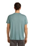 Pánské merino triko s krátkým rukávem ICEBREAKER Mens Mer Core SS Tee, Blue Ash velikost: XL