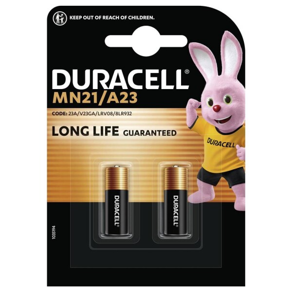 Duracell MN21 speciální typ baterie 23 A alkalicko-manganová 12 V 33 mAh 2 ks