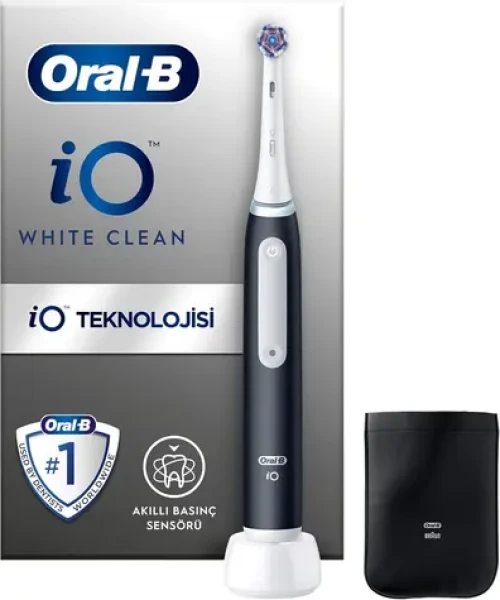 Oral-B iO White Clean černá/bílá / Elektrický zubní kartáček (iO White Clean)