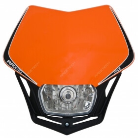Maska na moto Rtech V-Face oranžová - uni