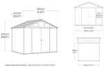 KETER STRONGHOLD 10x8 domek - šedý