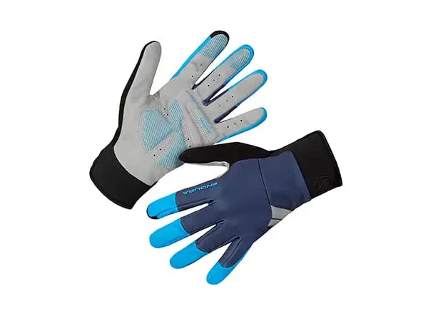 Endura Windchill rukavice svítivě modrá vel. M
