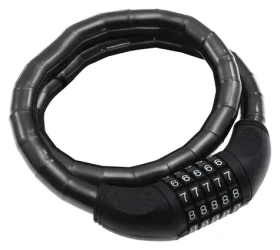 RULYT MS-230186 / Zámek na kolo / Kódový / 80 cm / O 18 mm