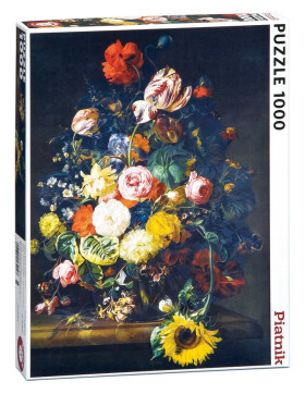 Puzzle Ruysch: Květinové zátiší 1000 dílků