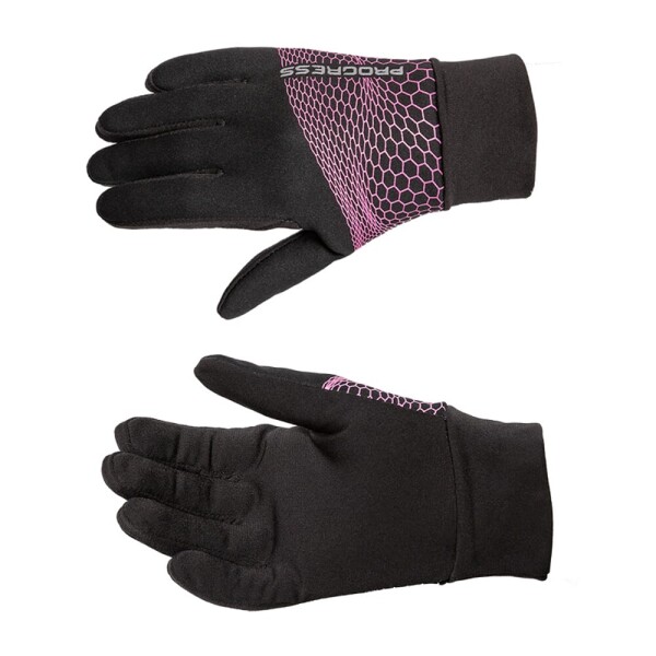 Dětské rukavice Progress Coolio Gloves černá/růžová