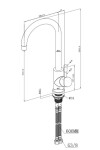 VILLEROY & BOCH - Dřezová baterie Umbrella Nerez 925300LC