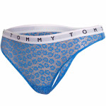 Tommy Hilfiger 3Pack tanga kalhotky UW0UW025240VH Black/Pink/Blue S