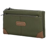 Stylová dámská koženková crossbody kabelka MaxFly Gimalli, tmavě zelená
