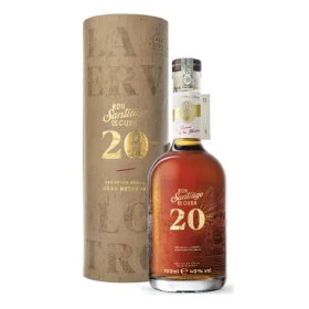 Santiago de Cuba 20y 40% 0,7 l (tuba)