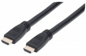 Manhattan kabel do zdi HDMI-HDMI 10m / Ethernet / stíněný / černý (353977)