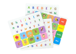 Mamido Vzdělávací magnetické puzzle v knize Anglická abeceda