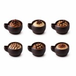 Dortisimo Čokoládové kalíšky Coffee tmavé (6 ks)