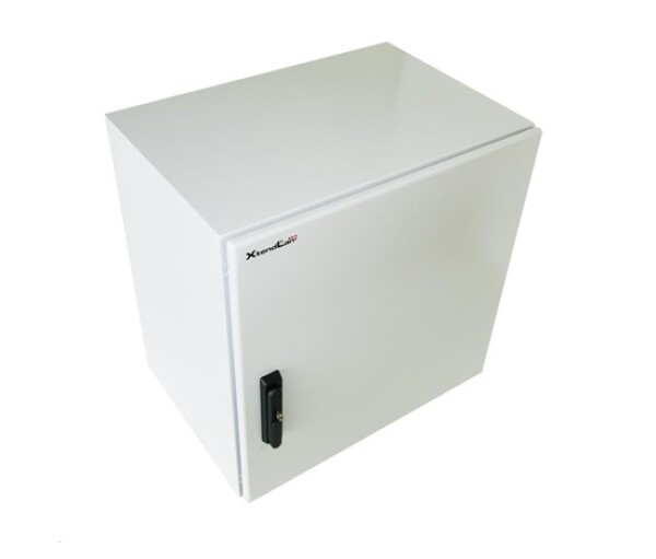 XtendLan 19" venkovní vodotěsný rozvaděč 12U 600x420, krytí IP55, nosnost 65kg, 3-bodový zámek, šedý EDF_1232010