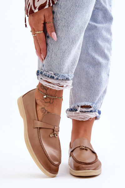 Dámské klasické mokasíny hnědé Cortez 40