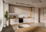 Kuchyňská linka 390 cm Solea 5 Barva korpusu: Dub artisan, Barva dvířek: Kašmír