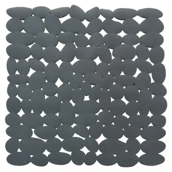 Spirella MARATHON protiskluzová podložka do sprchy tmavě šedá / PVC / 54 x 54 cm
