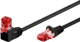 Goobay 51517 černá / Patch kabel / Cat 6 / U/UTP / 3 m (51517)