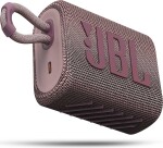 JBL GO 3 růžová / Přenosný reproduktor / Bluetooth / výdrž 5 hodin / IPX7 (JBL GO3PINK)