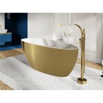 BESCO - Stojánková vanová baterie DECCO II Zlatá BABWDIIZL