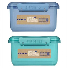 Sistema Krabička na oběd s příborem Ocean Bound 1,2 l mix barev