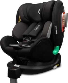 LIONELO Autosedačka Antoon Plus Isofix 0-18 kg Black Onyx / 40-105 cm / černá (LO-ANTOON PLUS BLAKC ONYX)