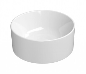 GSI - KUBE X keramické umývátko na desku, průměr 32cm, bílá ExtraGlaze 943511