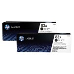 Hewlett-Packard HP CF283AD, černý (HP 83A) - originální toner (Dvojbalení)