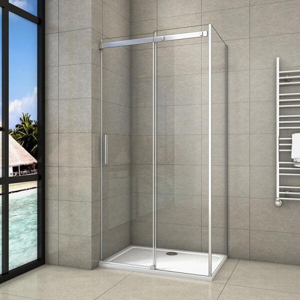 H K - Obdélníkový sprchový kout HARMONY F2 110x70 L/P varianta včetně sprchové vaničky z litého mramoru SE-HARMONYF211070/THOR-11070