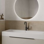 KLUDI - X1 Umyvadlová baterie s výpustí, s otočným výtokem, matná černá 320273975