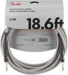 Fender Professional Series 18,6 Instrument Cable White Tweed