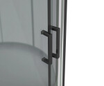 Sprchový box čtvrtkruh 90x90 cm SAT SATBOXS90CT SATBOXS90CT