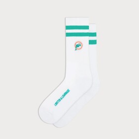 Lobster & Lemonade Pánské ponožky Miami Dolphins NFL L&L '90 Classics Crew Velikost: 41–46