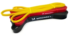 Wozinsky WGO-3 / Posilovací gumy / Latex / 3 ks