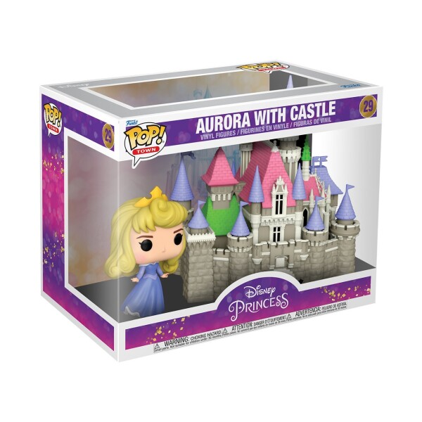 Funko POP Town: Ultimate Princess S3 Aurora w/Castle