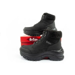 Lee Cooper dámská sportovní obuv zimní trekkingová zateplená černá dámské šněrovací boty 37