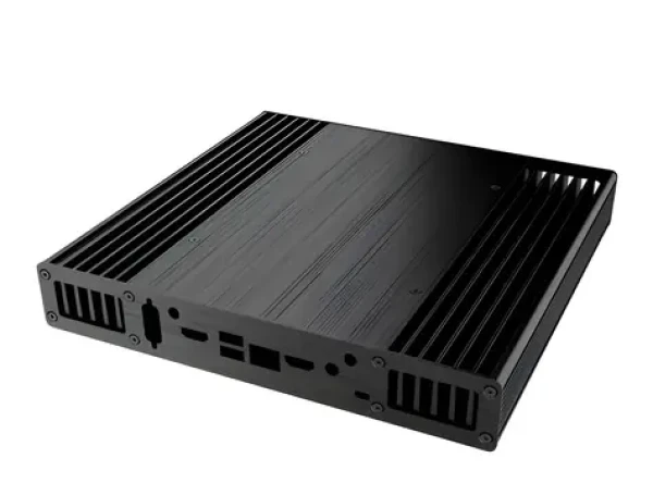 Akasa Plato X7D UCFF černá / Mini ITX / možnost pověšení na zeď / hliník / OEM / bez ventilátoru (A-NUC39-M1B)