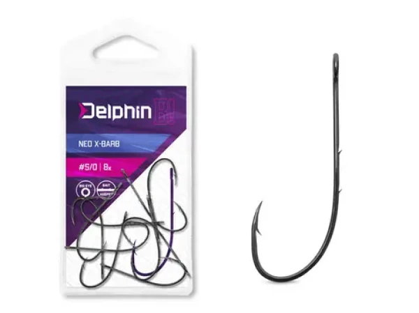 Delphin Háček na čeburašku B! NEO X-BARB Velikost 5/0 8ks (101005136)
