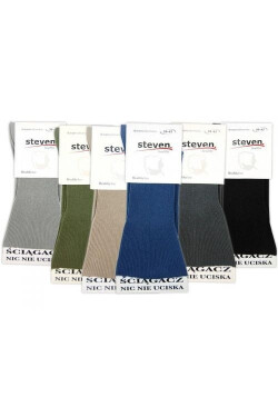 Pánské nestahující ponožky 018 - Steven 35-38 jeans