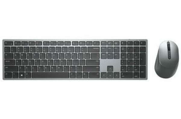 DELL KM7321W HU šedá / Set bezdrátové klávesnice a myši / HU / 2.4GHz / Bluetooth / USB (580-AJQI)