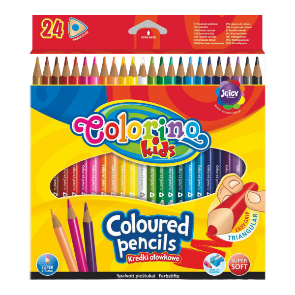 Pastelky trojhranné,