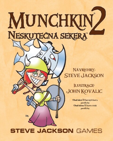 Munchkin 2/Neskutečná sekera - Karetní hra - rozšíření