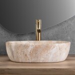 REA - Umyvadlo na desku Amelia SAVANA MATT REA-U3000