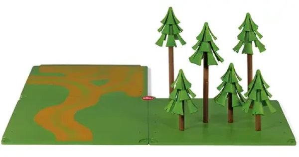 SIKU World Scenérie polní cesty a les