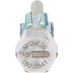 KS Tools 150.2541 univerzální prořezávač závitů M12 x 1.25 Speciální nástrojová ocel 1 ks