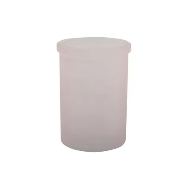 Spirella YOKO kelímek na zubní kartáčky růžový / sklo (7610583204011)