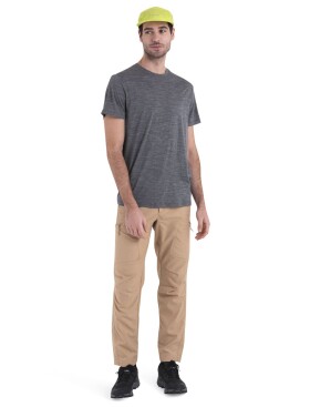 ICEBREAKER Mens Merino 150 Tech Lite III SS Tee, Gritstone Heather velikost: XXL