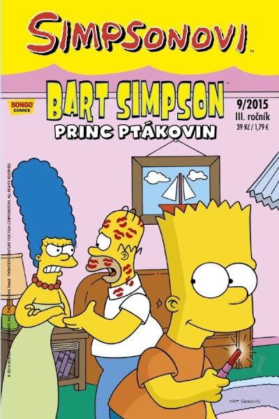 Bart Simpson Princ ptákovin 9/2015 Groening