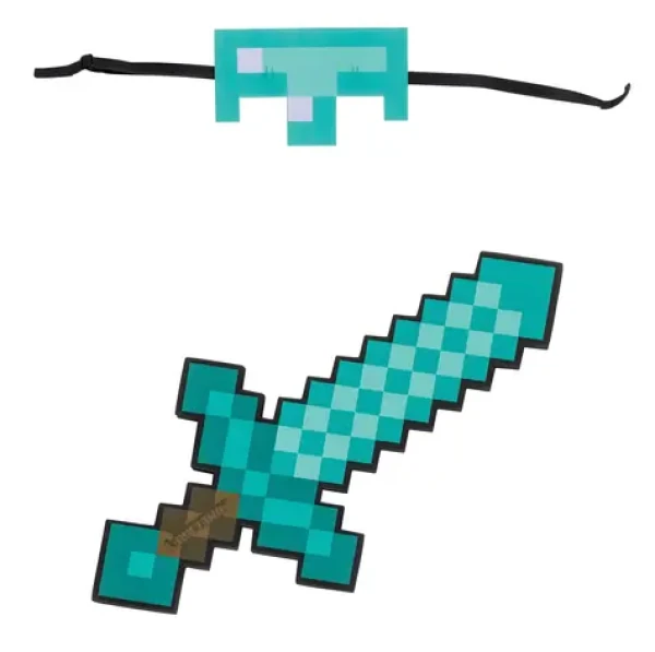 DISGUISE Sada doplňků Minecraft Steve diamantový
