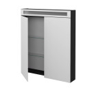 Dřevojas - Dvoudveřová galerka AIR GA2OE 70 - N03 Graphite 239084