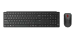Lenovo 4X31S04810 černá / Bezdrátový set klávesnice a myši / RF + Bluetooth / US (4X31S04810)